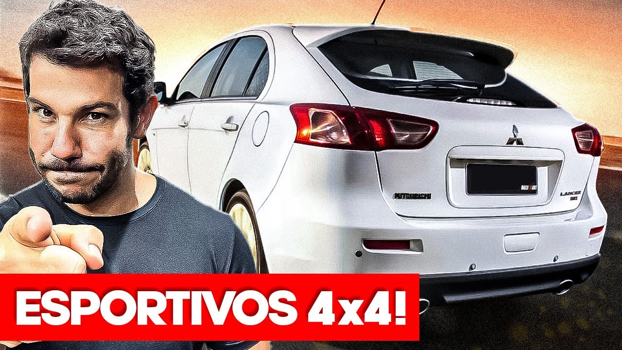 10 CARROS ESPORTIVOS QUE TEM TRAÇÃO 4X4!!😱 SÓ SONHO DE CONSUMO!!