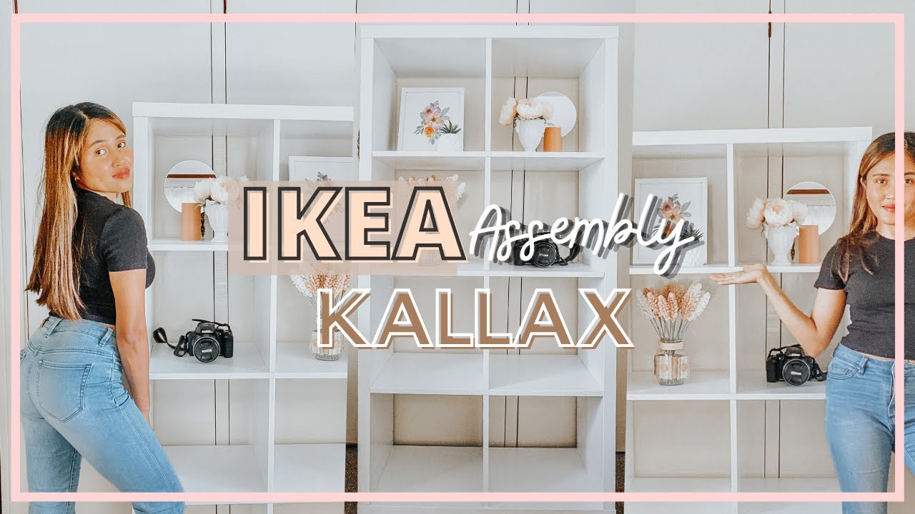 IKEA KALLAX ASSEMBLY | HOW TO ASSEMBLE | Angiebuean