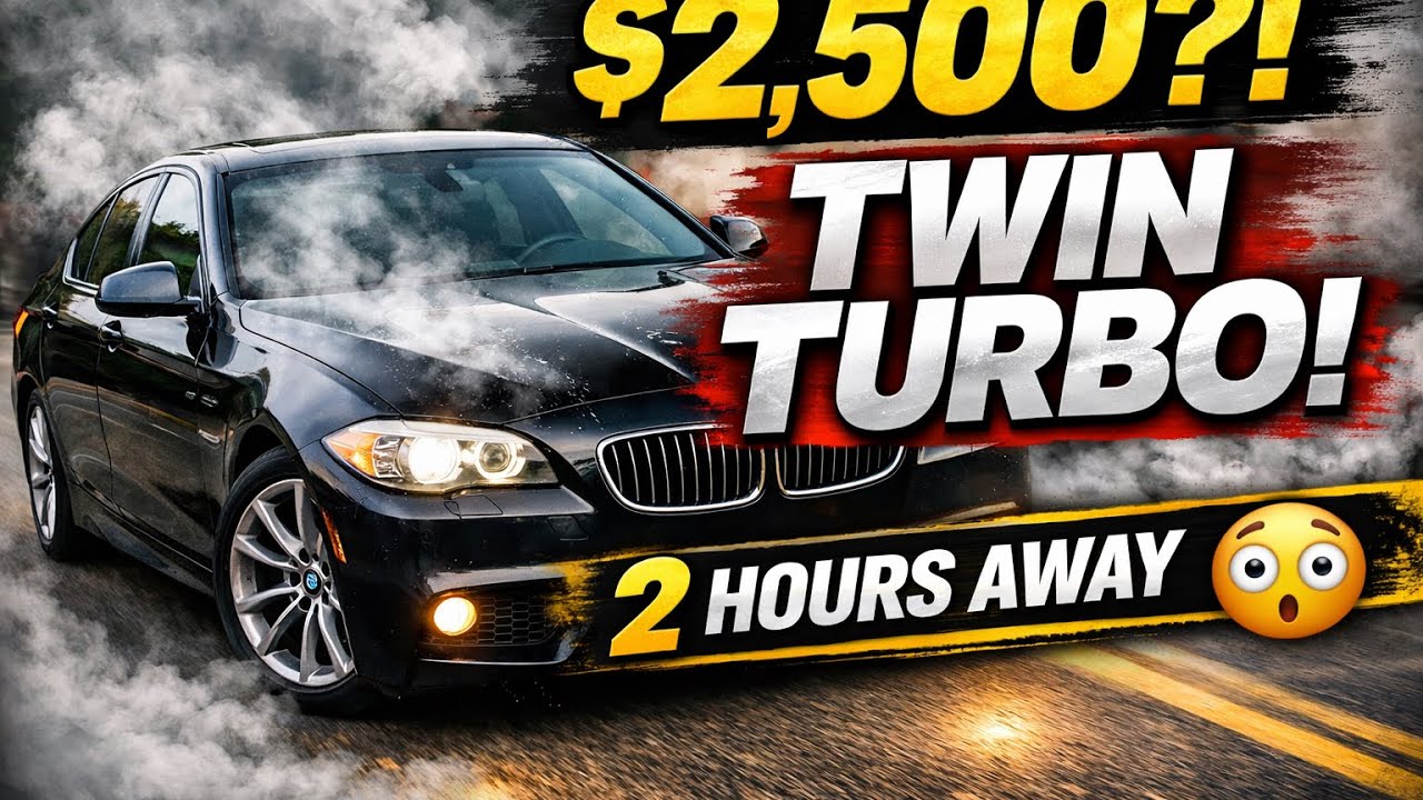 Twin Turbo BMW 535i 2 Hours Away — DIY Build Begins