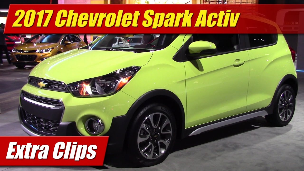 2017 Chevrolet Spark Activ: Extra Clips