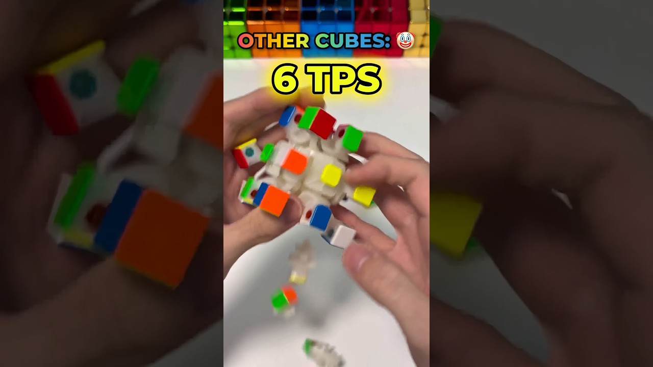 Highest TPS on Rubik&rsquo;s Cube??!⚡️#moyucube #moyuculture #WeiLongV11 #wcucube