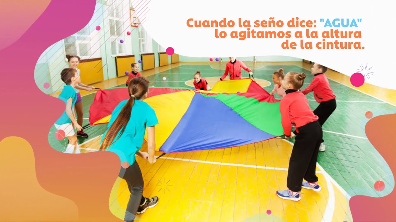 El paracaídas - Para jugar en grupos