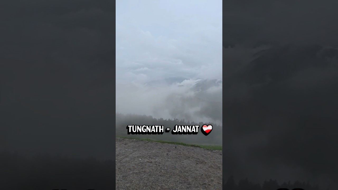 &ldquo;Aaj hum aapko jannat dikhate hain&hellip;&rdquo;  ✨#AdityaRanjanSir #Tungnath #Himalayas #Sukoon #Uttarakhand