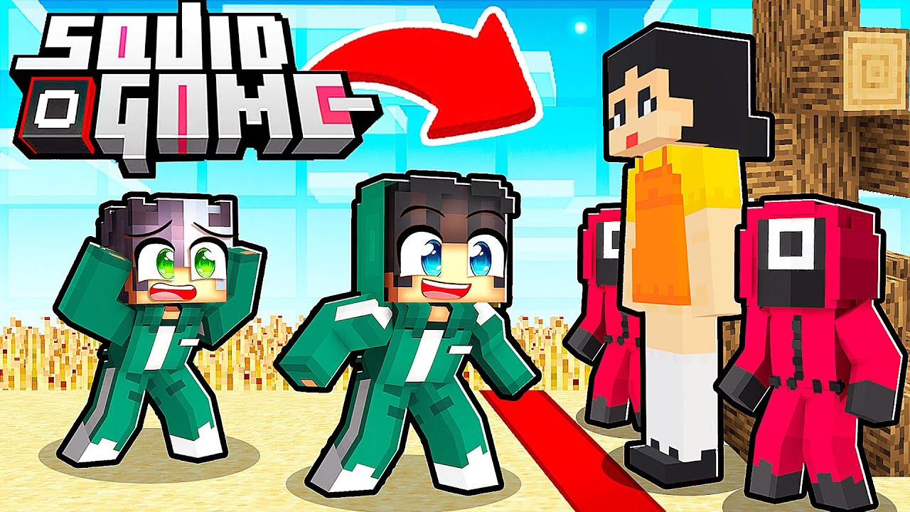 Minecraft'ta Squid Game: Hayatta Kalabilir misin? 💵💀