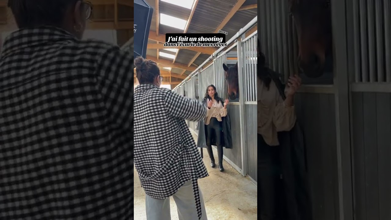 Mon premier Shooting dans un centre &eacute;questre 🔥