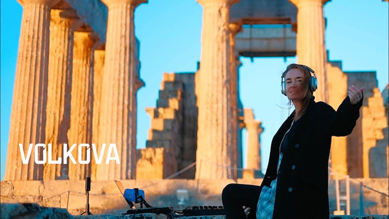 Cinematic DJ Set at the Temple of Aphaia 🇬🇷 | Melodic Progressive Journey - Volkova