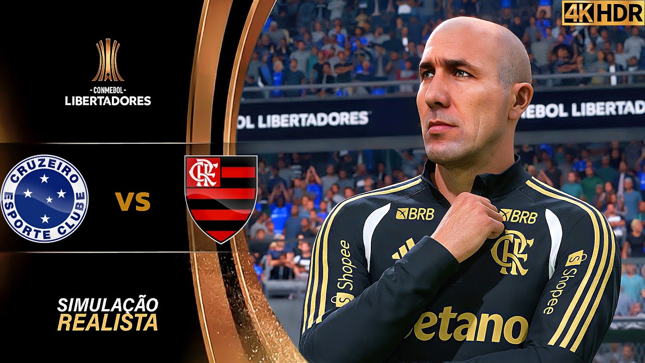 FC 26 - Cruzeiro vs Flamengo | FINAL da Libertadores  | Simulação 4K Ultra Realista (60FPS).