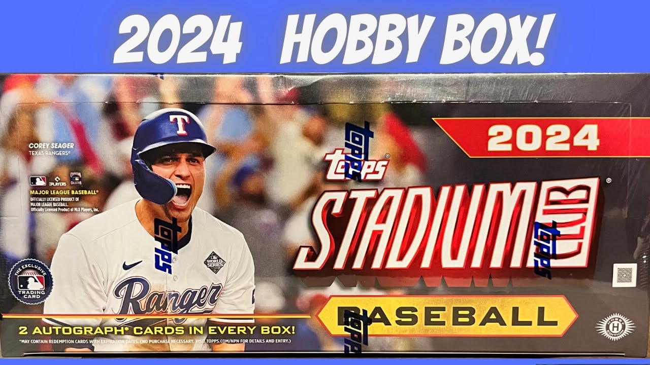 2024 Topps Stadium Club Hobby Box
