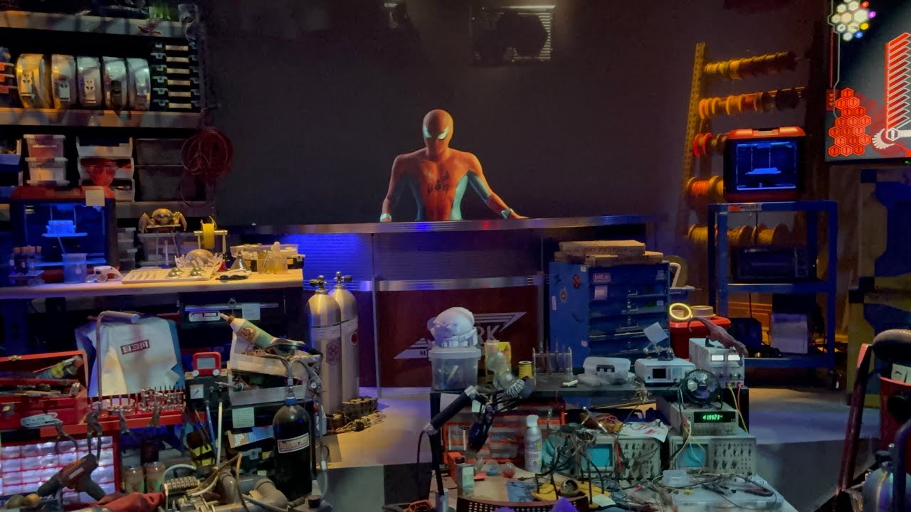 Web Slingers: A Spider Man Adventure 4K Disney California Adventure April 2025