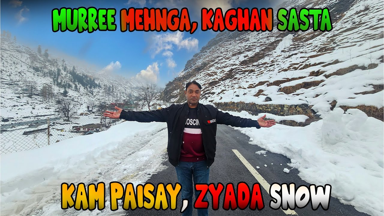 Exploring Kaghan Valley During Snowfall