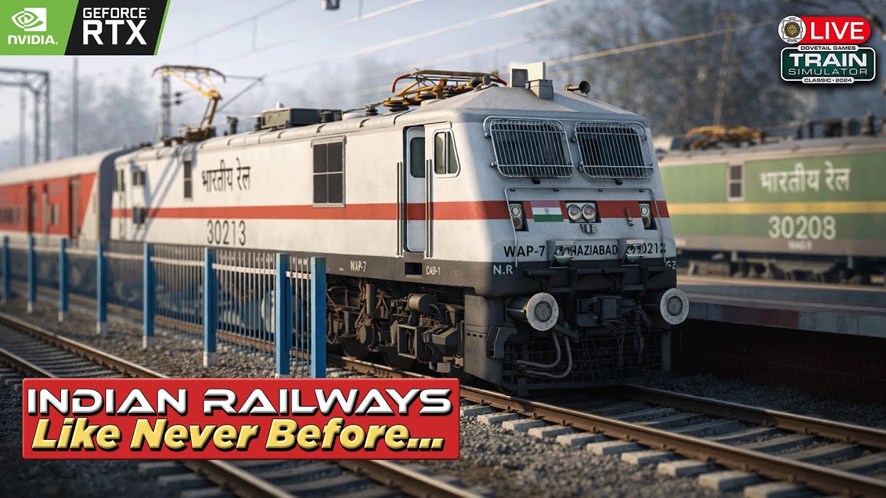 BUXAR TATANAGAR SF EXPRESS || Indian Train Simulator 2026 || PC GAMEPLAY || Live🔴