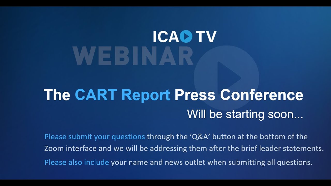 Press Conference: ICAO Council adopts new COVID-19 aviation recovery &lsquo;Take Off&rsquo; guidelines