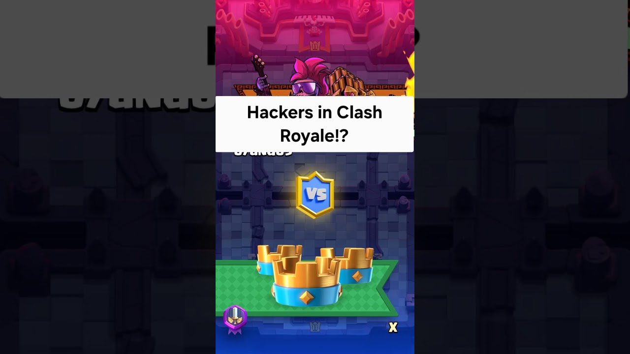 Hackers in Clash Royale!?!      infinite elixier Hack?!