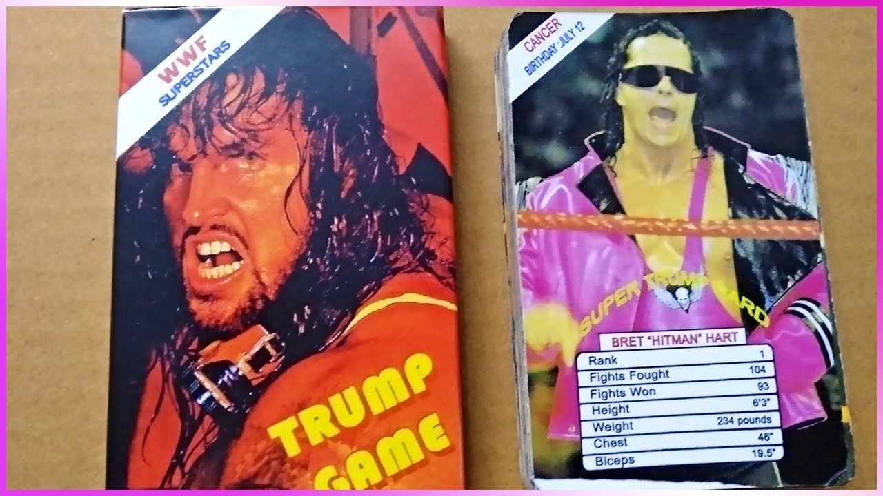 WWF 36 Trump Cards set (1998)
