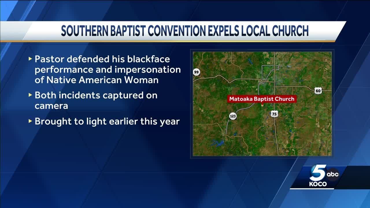 Southern Baptists expel Oklahoma church after pastor defends his blackface and Native caricatures