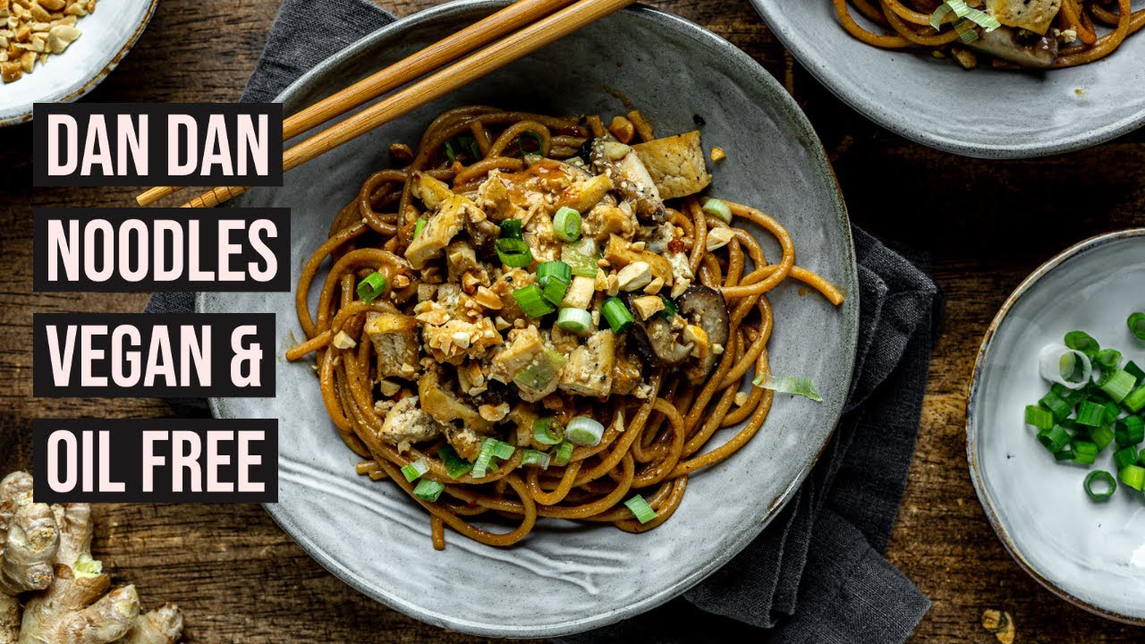 Dan Dan Noodles // EASY WFPB + OIL FREE RECIPE