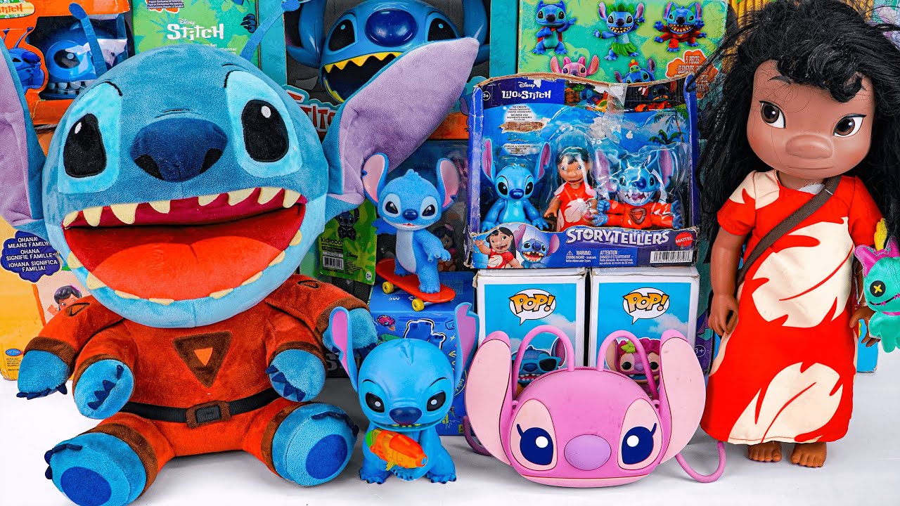 Disney Lilo & Stitch Toy Collection Unboxing Review | Stitch Spacesuit Plush & Lilo Animator Doll