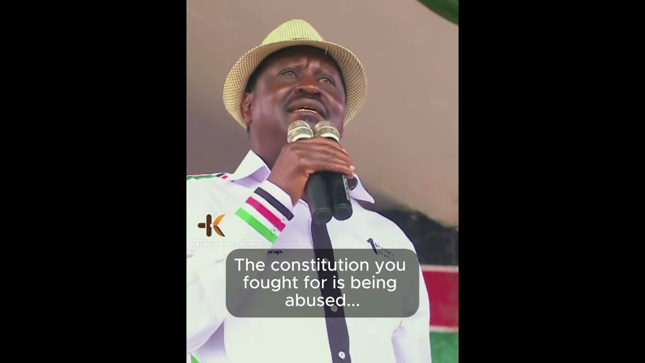 RAILA ODINGA, the political enigma | Kenya’s Prime Minister between 2008 and 2013 