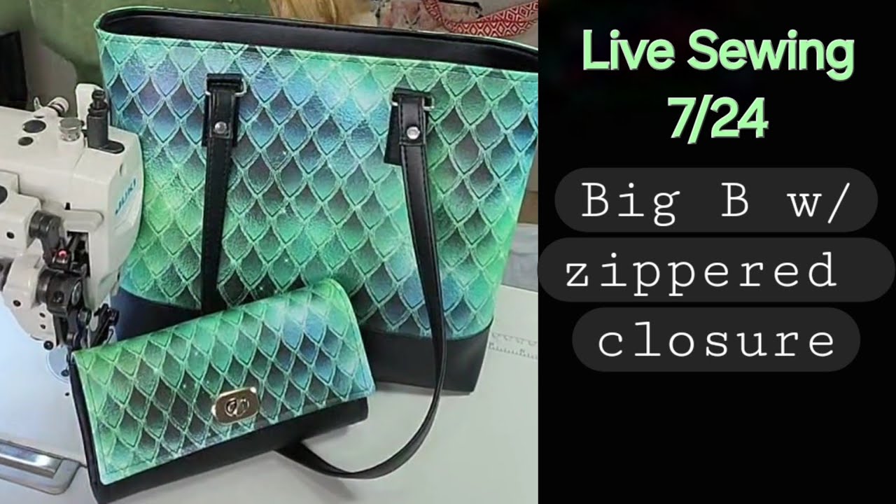 Making The Big B w/ a Zippered Closure