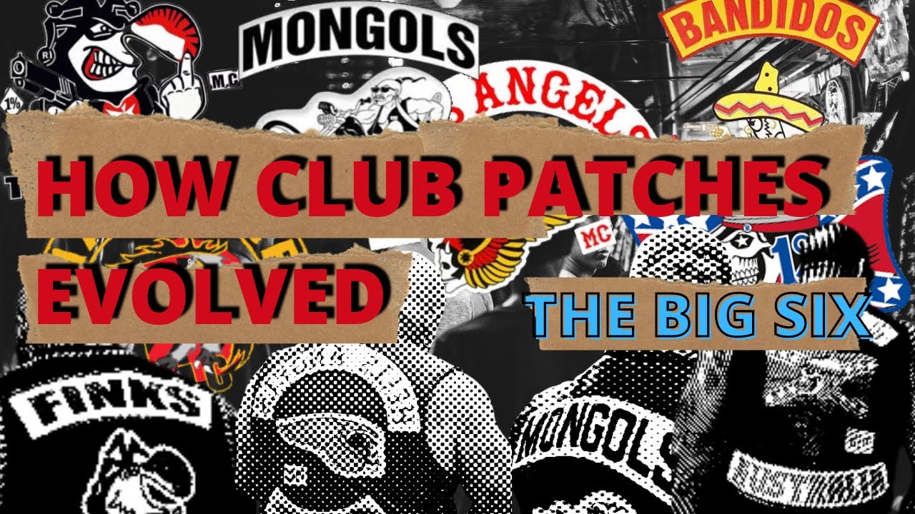 History of the famous MC patches - the Six big clubs in Australia