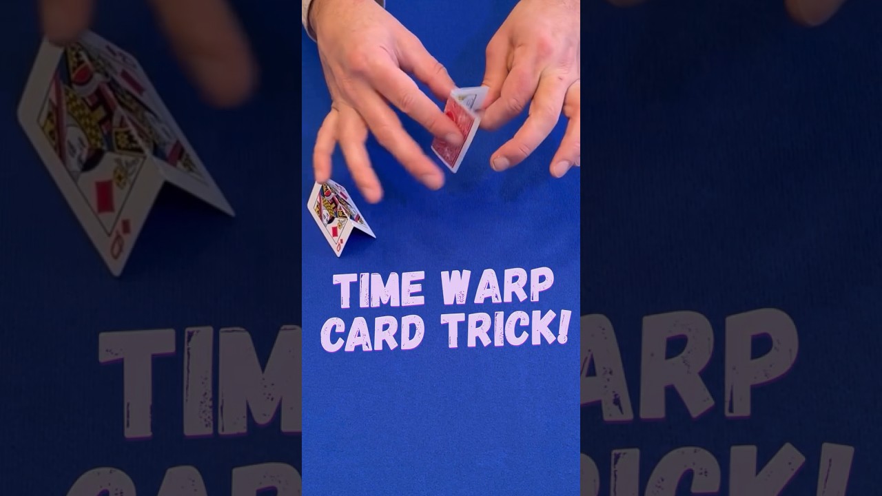 Time warp card trick! Card Trick Tutorial 
