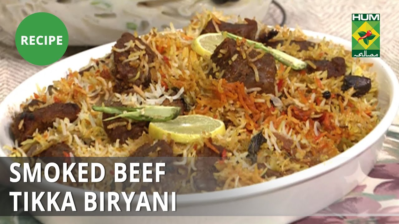 Smoked Beef Tikka Biryani Recipe | Lively Weekends | Desi Food
