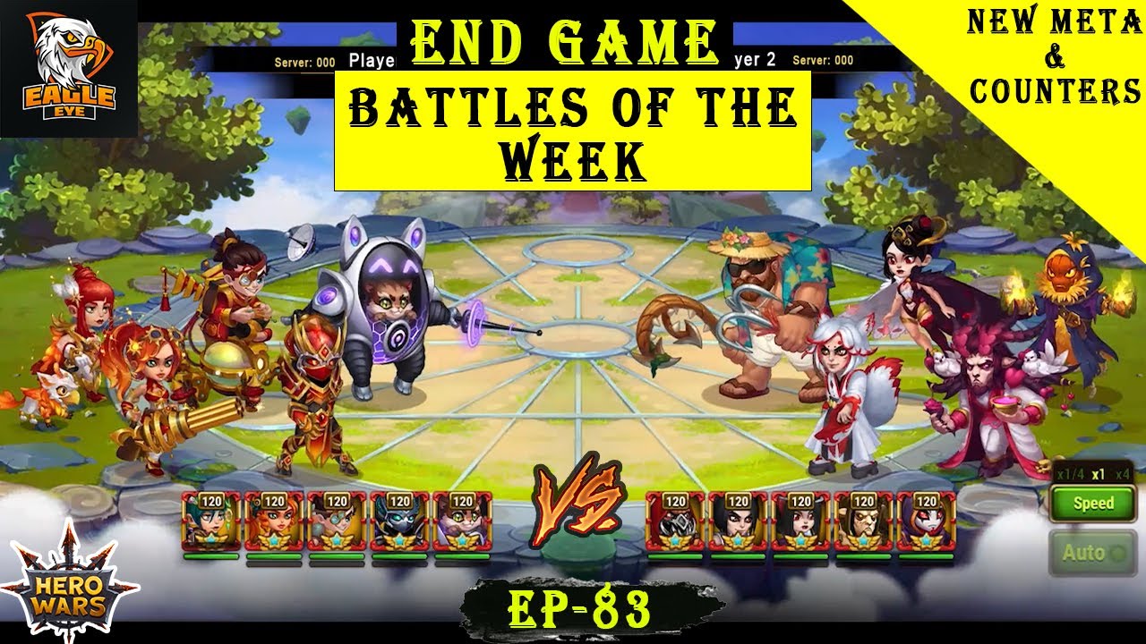Best Team Fights Ep-83 | Latest META & Counter Battles | Hero Wars Mobile