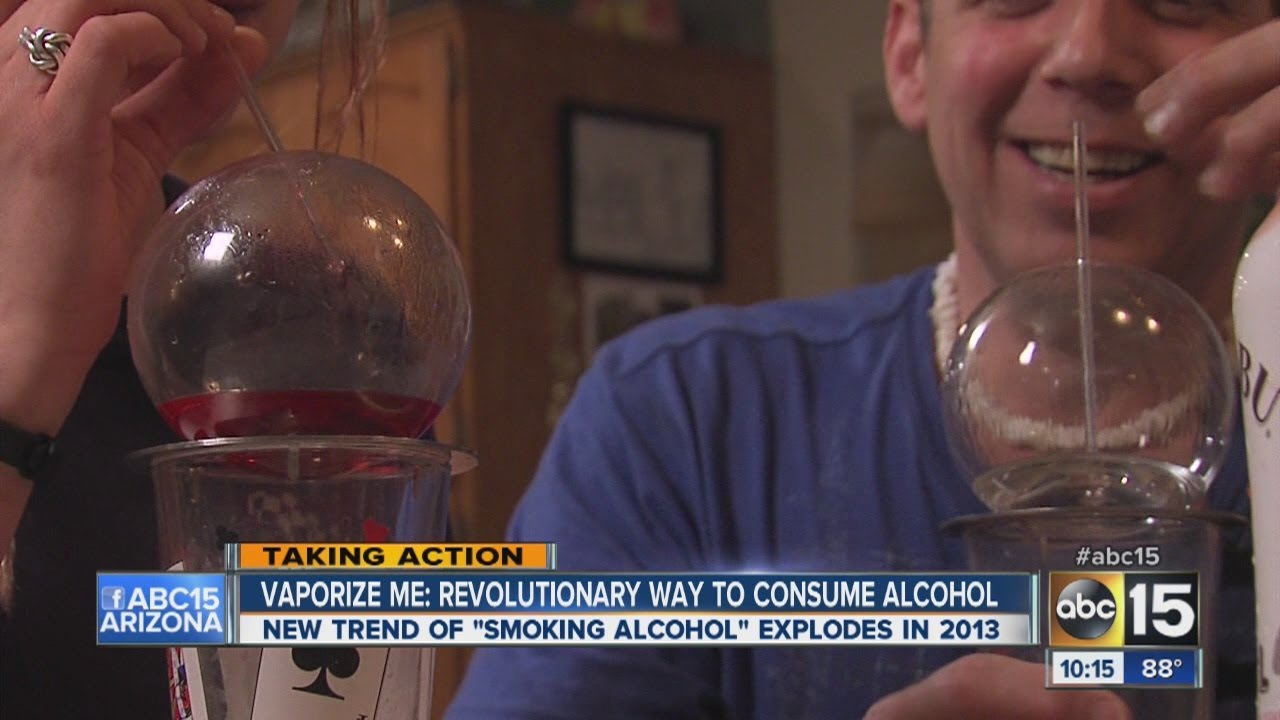 Vaportini revolutionary new way to consume alcohol
