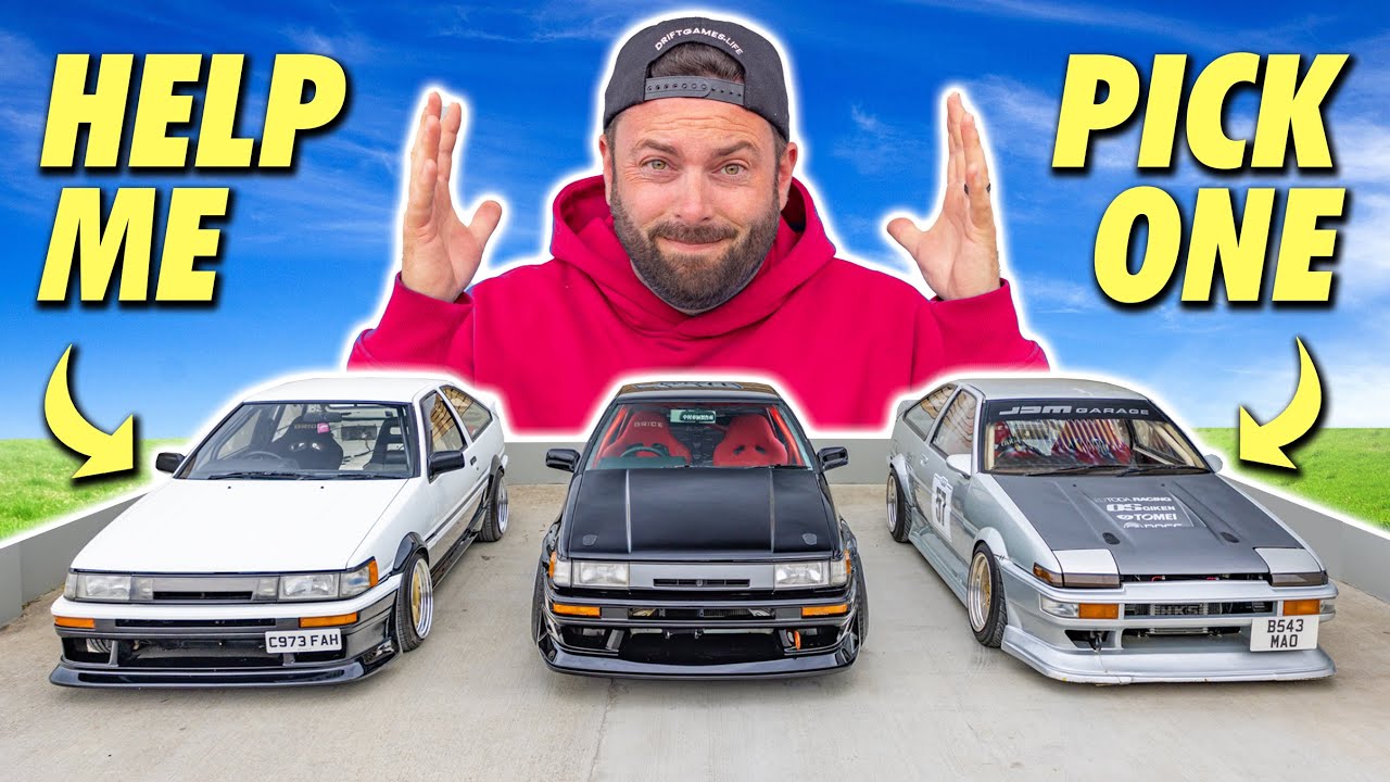 I found LEGENDARY AE86s hidden on an English FARM!