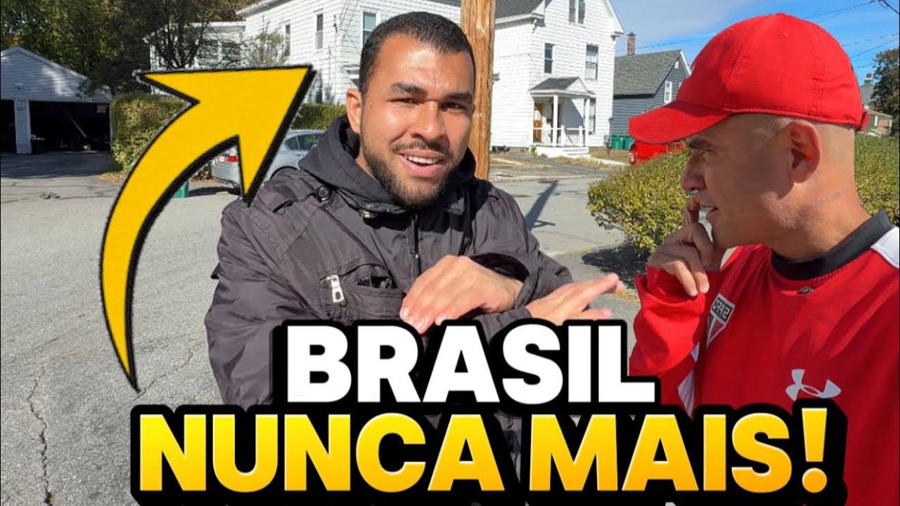 DIEGO “1 ANO NOS EUA VIREI MENDIGO 100 MIL REAIS NO BRASIL”