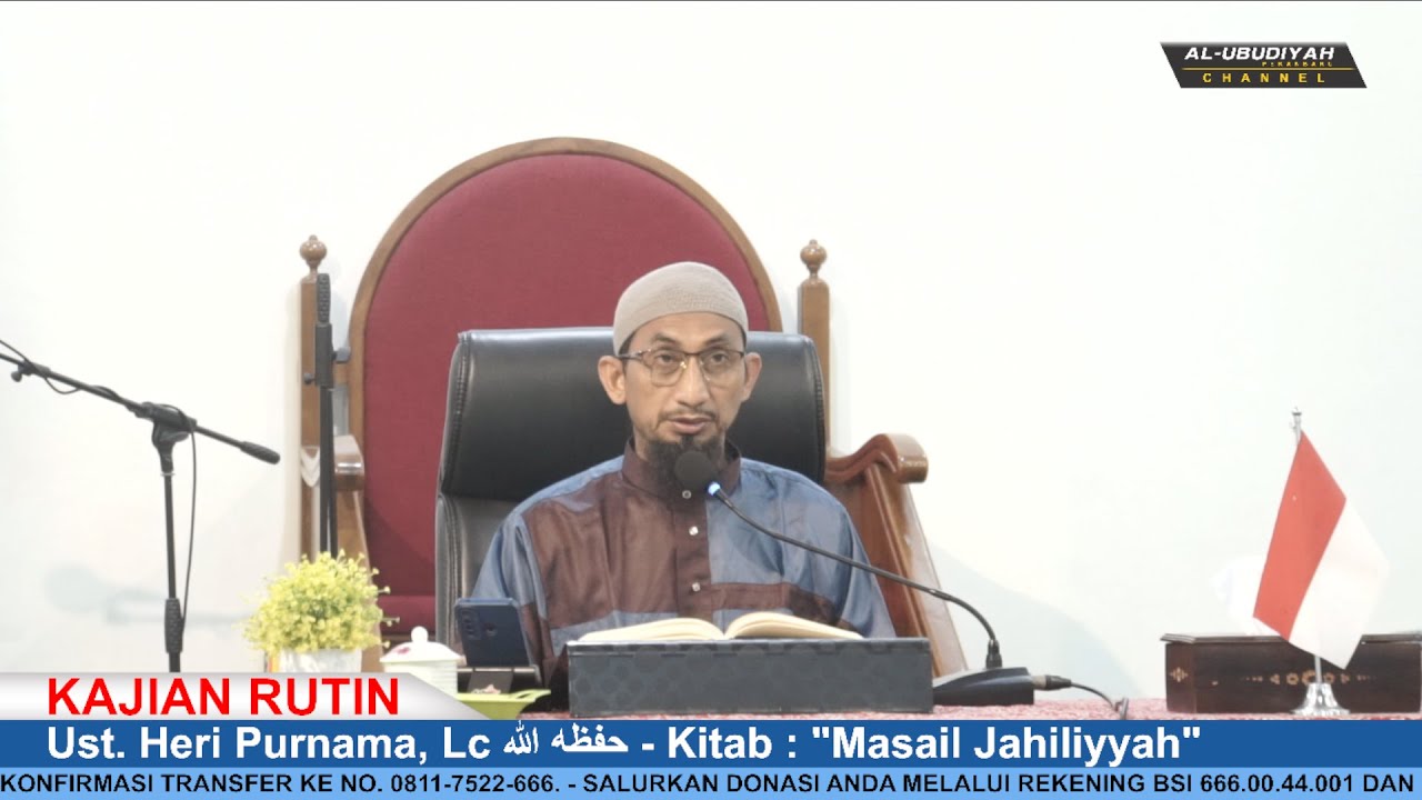🔴(LIVE) Ust. Heri Purnama, Lc حفظه الله - Kitab : 