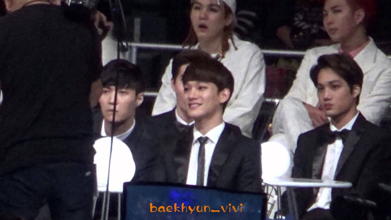 【HD】[Fancam] 141203 MAMA EXO Waiting 　（IU+TAEYANG）