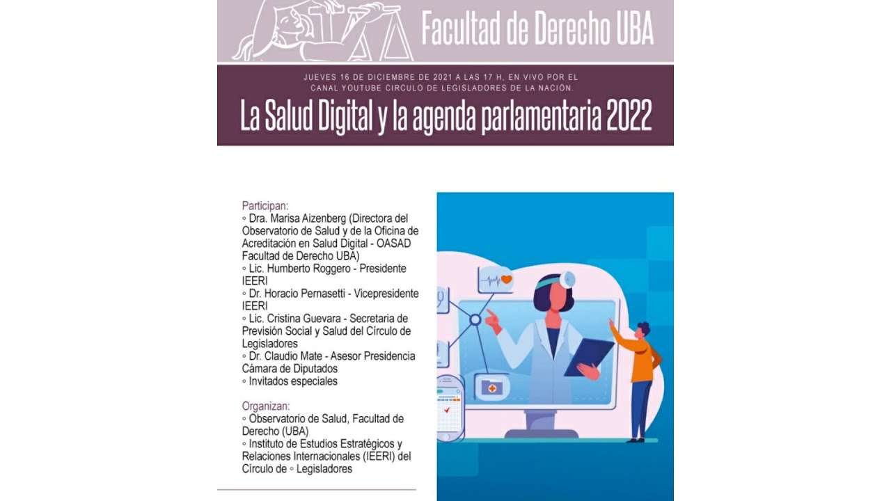 La Salud Digital y la Agenda Parlamentaria 2022