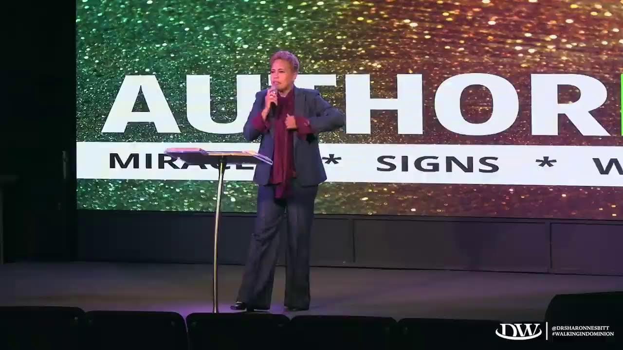 Releasing Your Authority Through Words! | Dr. Sharon Nesbitt