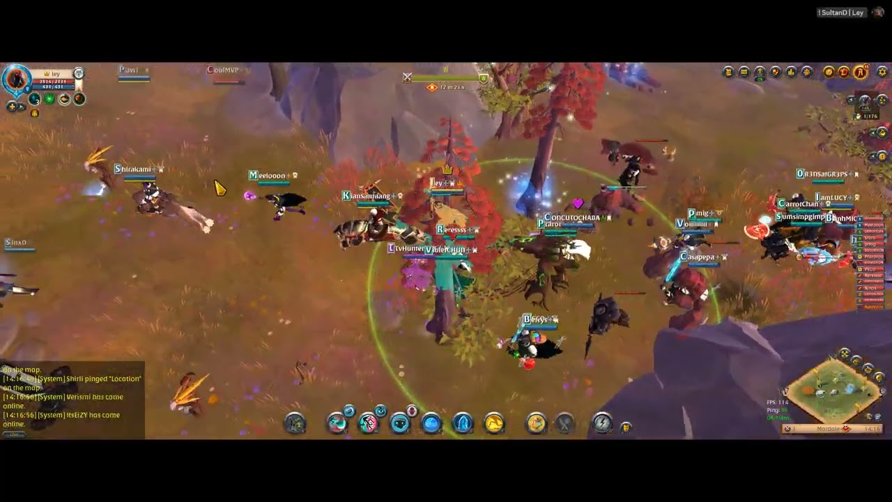 Fort Sterling vs Lymhurst [CALLER POV] - Albion Online East Faction Warfare | 13/09/2024 (2)