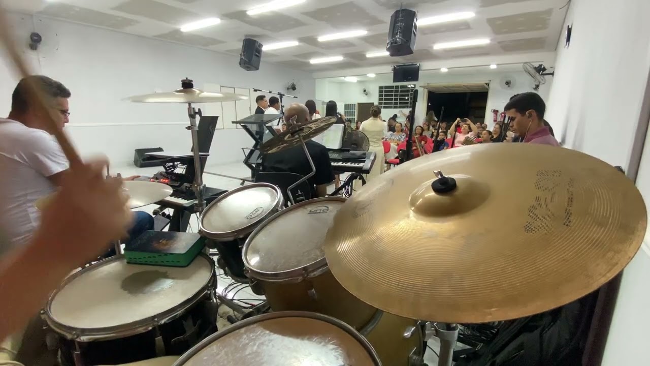 Toca em mim de Novo + Enche me | Juventude São Camilo - WallaceZx Drummer 