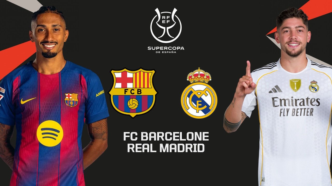 FC Barcelone - Real Madrid | Super Coupe d'Espagne | Finale | EAFC26