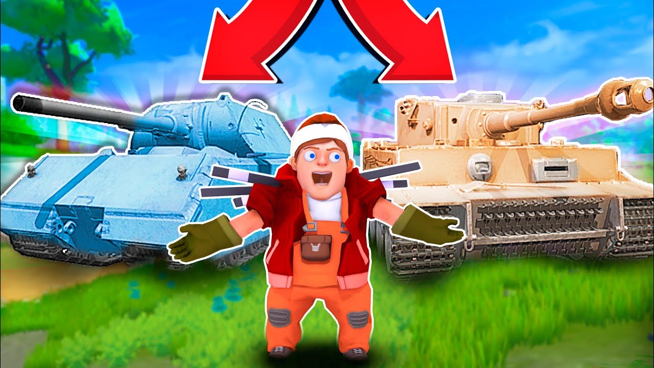 БИТВА: ТАНКИ НА ПОРШНЕВОМ ДВИГАТЕЛЕ в Scrap Mechanic