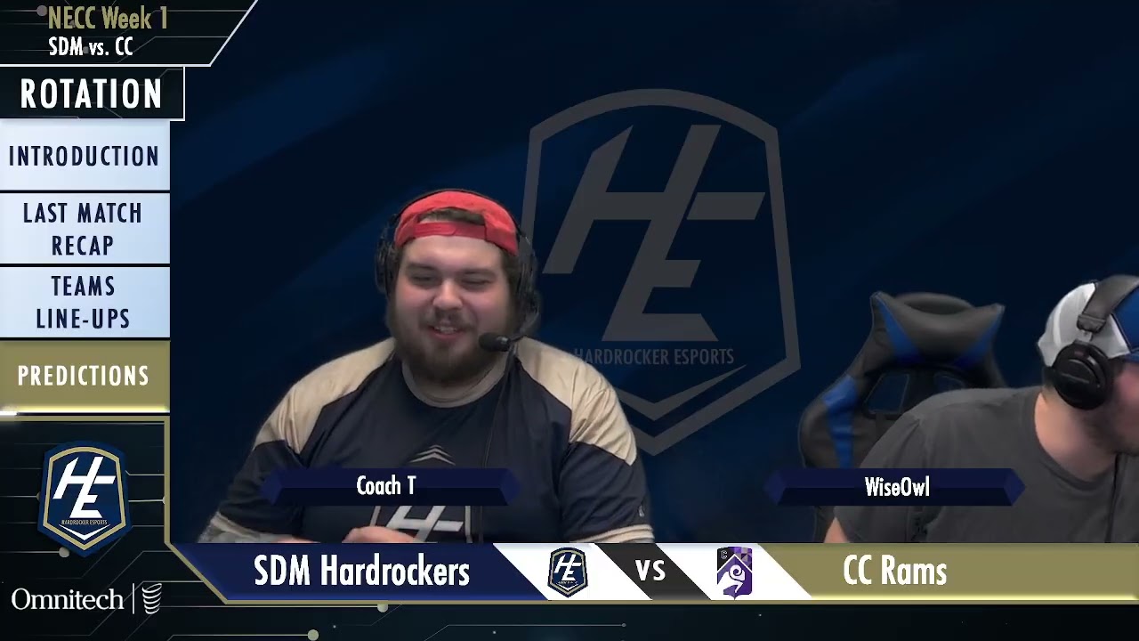 Rocket League - NECC Week 1 - SDM vs. CC ~~ Commentary By WiseOwl & Coach T