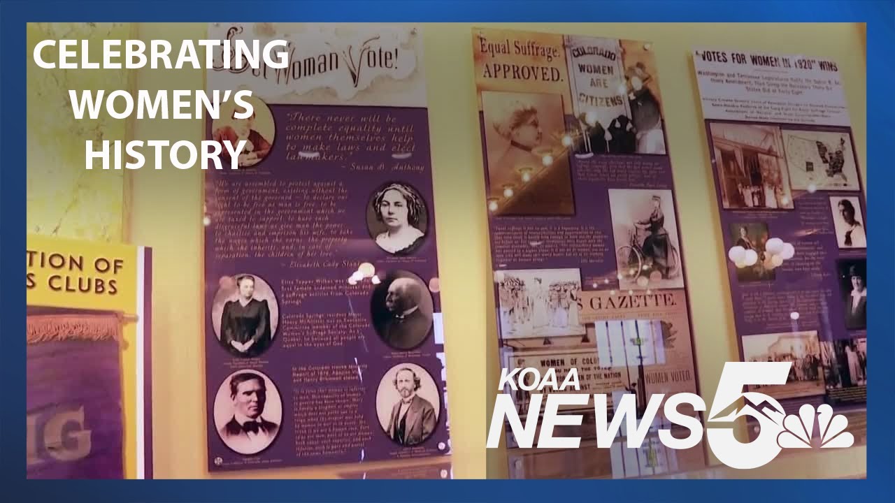 A local museum is celebrating Women's History Month