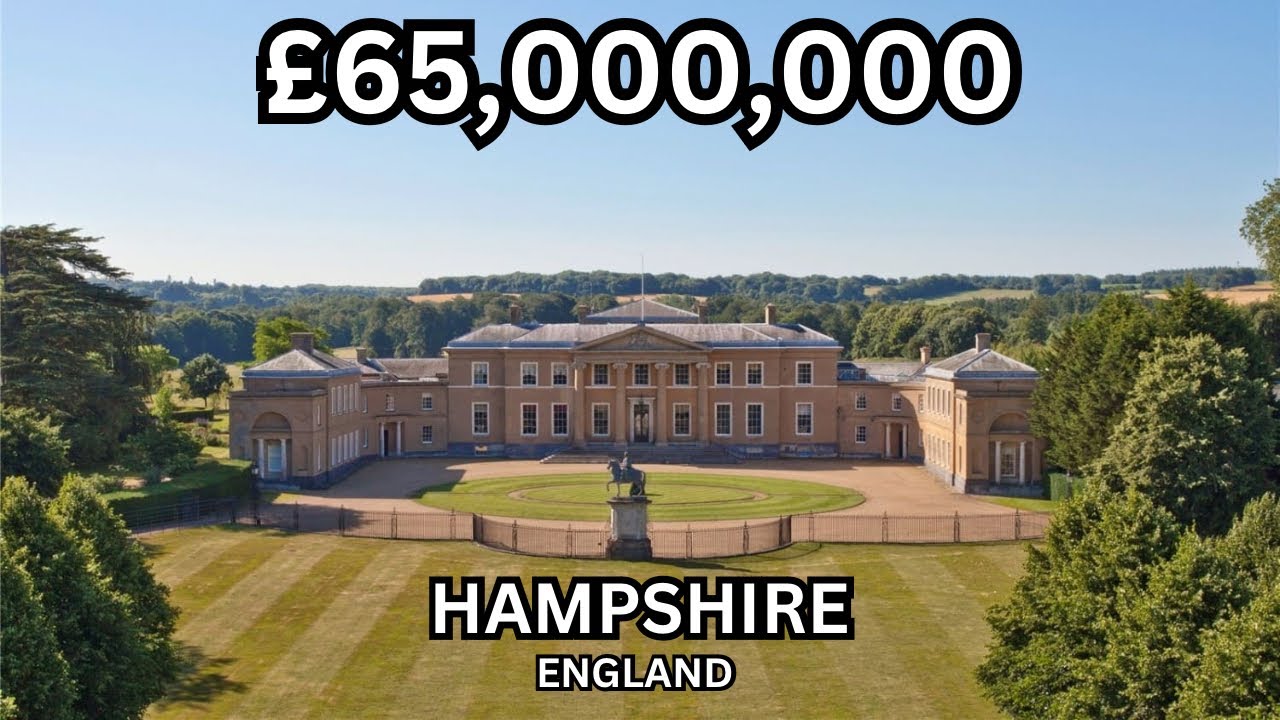 £65,000,000 Hampshire Mansion Estate w Indoor/Outdoor Pool, Deer Park | England Real Estate