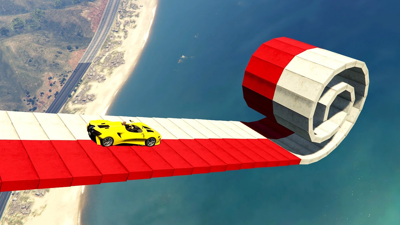 Full Speed Into the Helical Ramp… Bad Idea | GTA 5 Online