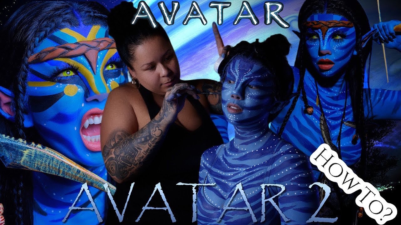 AVATAR FULL BODY MAKEUP | TheNicholeRay