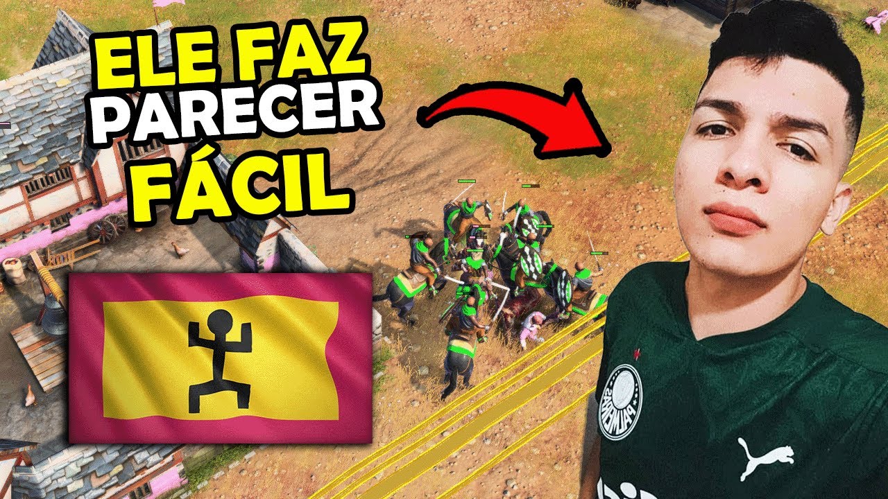 Melhor Brasileiro Enfrenta Top 1 do Mundo - SuperAfim vs Beasty no Age of Empires 4