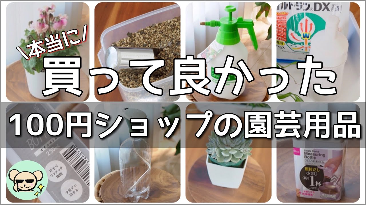 【100円ショップの園芸用品】買って良かった9選！便利でオシャレ【ダイソー/セリア】