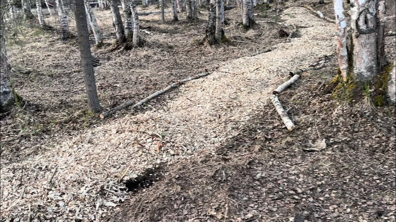 Making Trails with Wood Chips