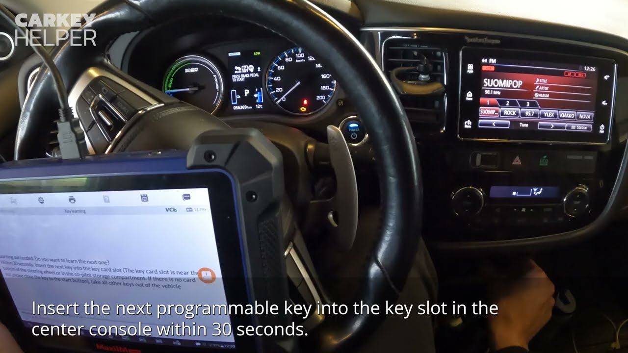 Mitsubishi Smart Key Programming with Autel