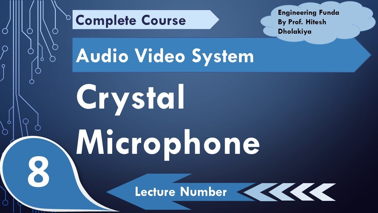 Crystal Microphone (Basics, Structure, Working, Directivity, Characteristics & Features) Explained