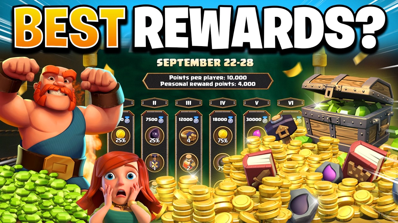 September WWE Special Clan Games Rewards - Best Picks for YOU! (Clash of Clans)