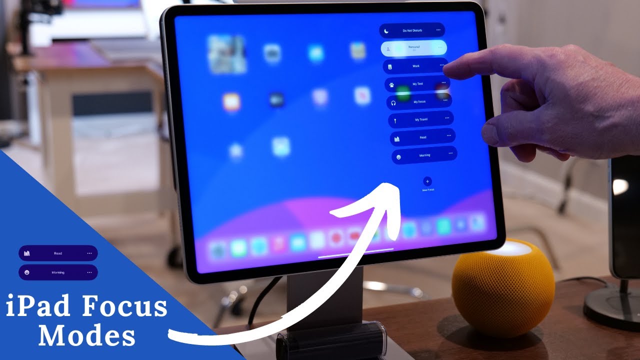 Советы по использованию iPad для пожилых людей: как настроить режимы фокусировки на iPad